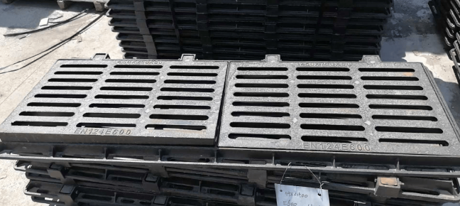 隆尧球墨铸铁连体双篦展示