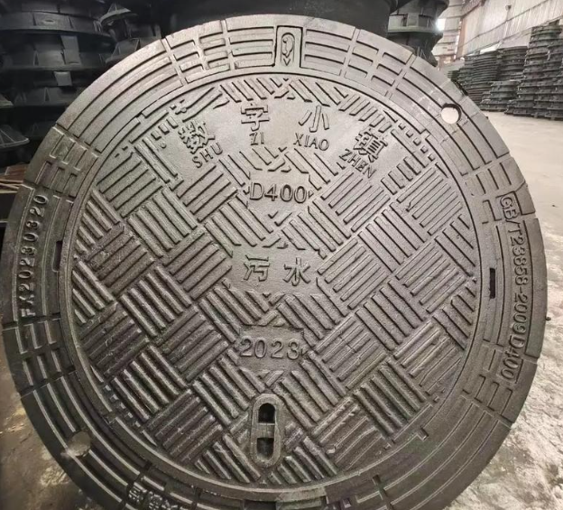隆尧球墨铸铁防沉降井盖展示